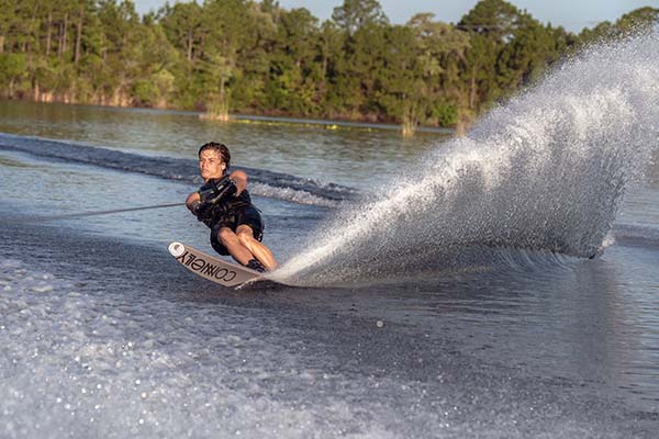 Water Skiing at Trophy Lakes
